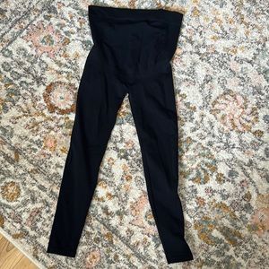 Blanqi everyday maternity belly support leggings - black